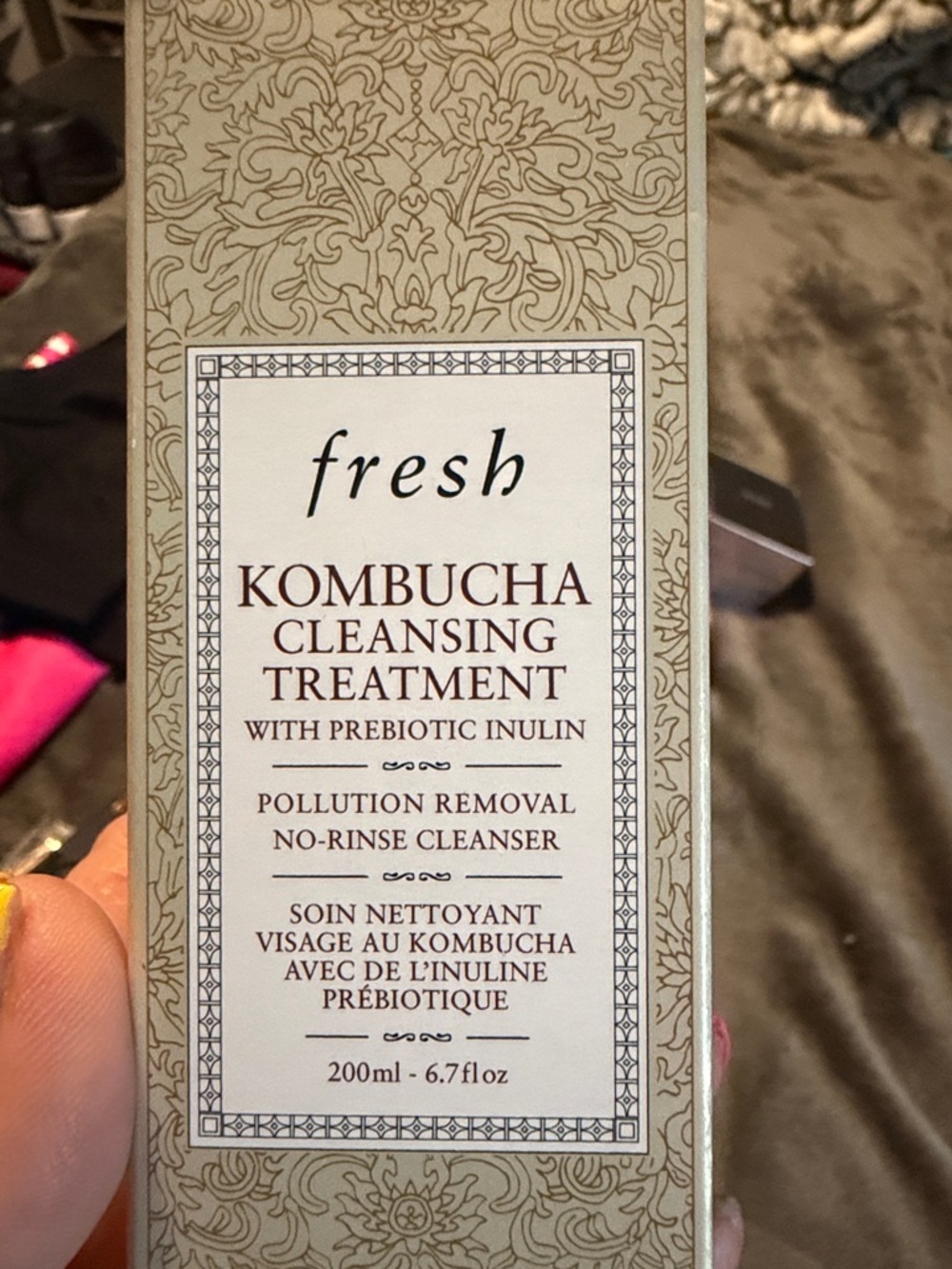fresh Kombucha Cleansing Treatment - Beige & White